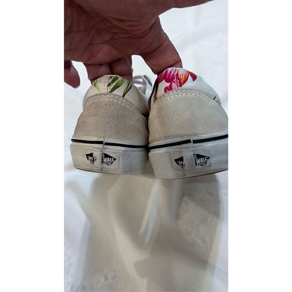 VANS OLD SKOOL ALOHA TROPICAL SKATE SHOES SNEAKERS M SZ 5.5 W SZ 7 - Picture 9 of 14